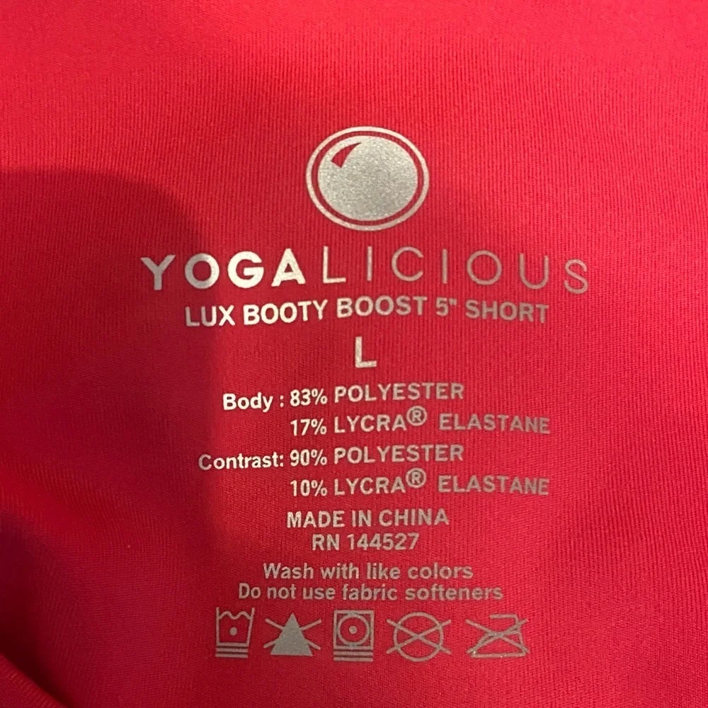 Lux Booty Boost 5’ shorts Women's Pink High-Waisted Shorts